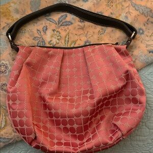 Kate Spade Pink Geometric Hobo Bag